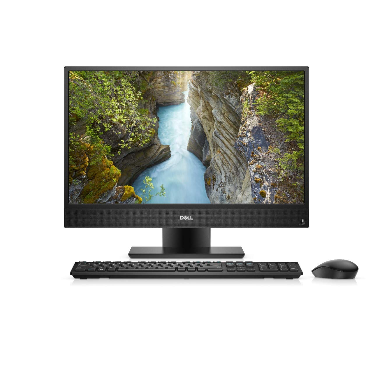 Dell AIO Inspiron Desktop 3280 21.5-inch Laptop (8th Gen i3-8145/4GB/1TB HDD/Windows 10 Home/Integrated Graphics), Black
