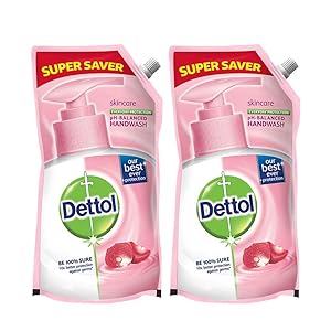 Dettol Skincare Liquid Soap Refill - 750 ml (Pack of 2) Rs.166