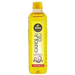 DiSano Canola Oil, for All Cooking Needs, Lowest in Saturated Fat, 1L