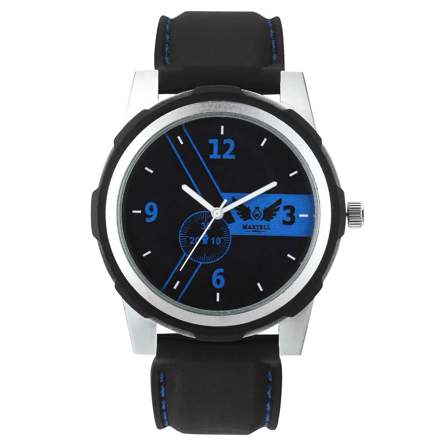Doran Series Round Black Dial Leather Strap Analog Sports/Stylish Watch Rs.159 - Amazon