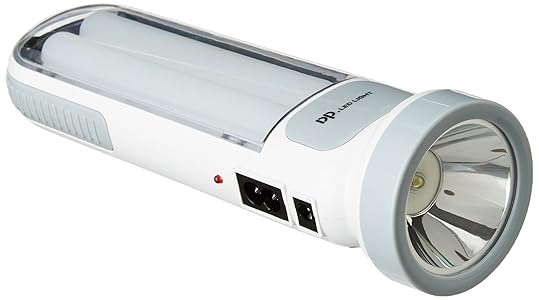 DP 7102B 6-Watt Emergency Light with Torch (White)