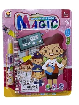 Edu Toys On The Go Resuable Magic Colouring Water Book || Reusable Activity Pad || No Messy Hands || (Community Helpers)