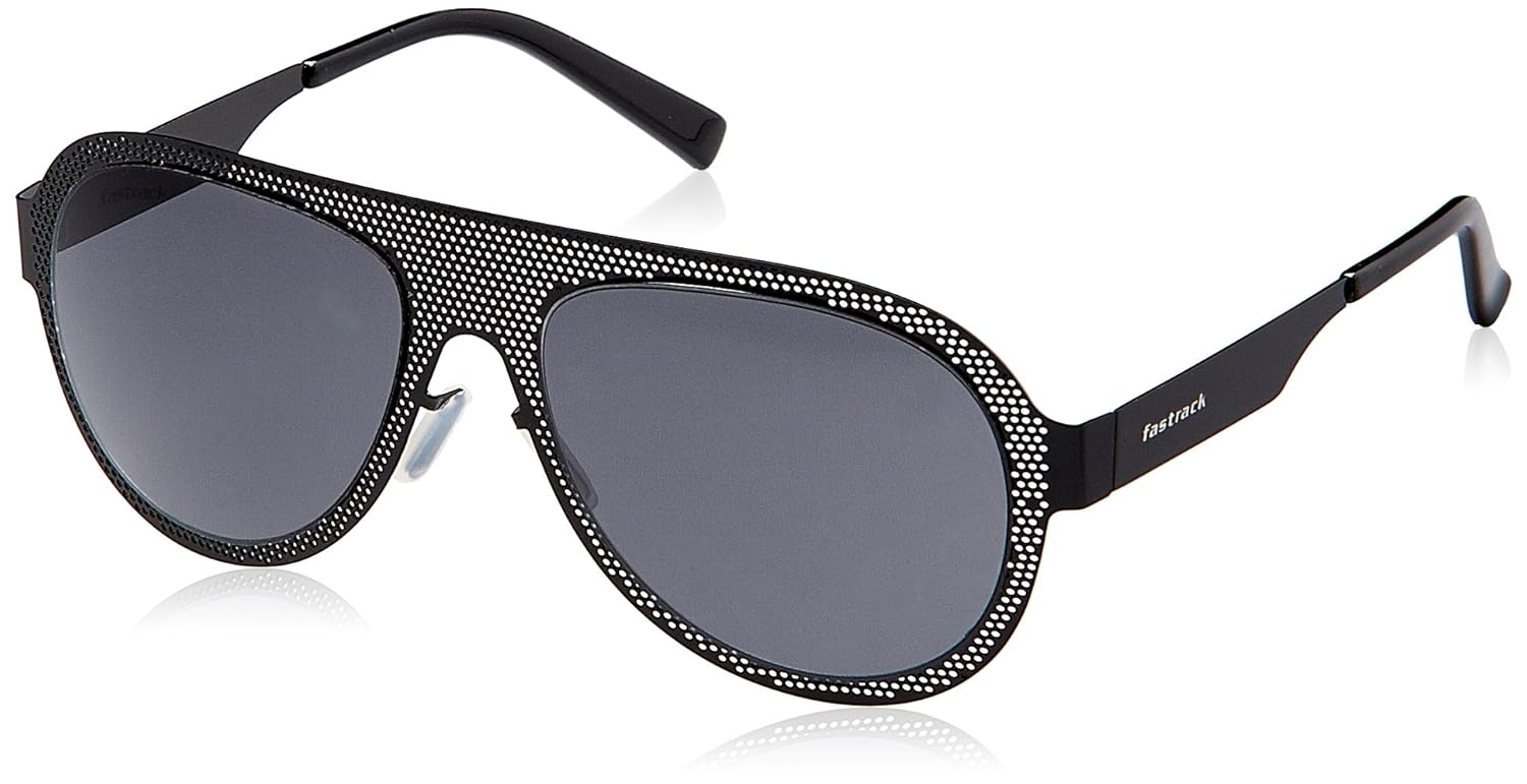 Fastrack Gradient Aviator Men's Sunglasses - (M156BK1|50|Grey) Rs.470 - Amazon