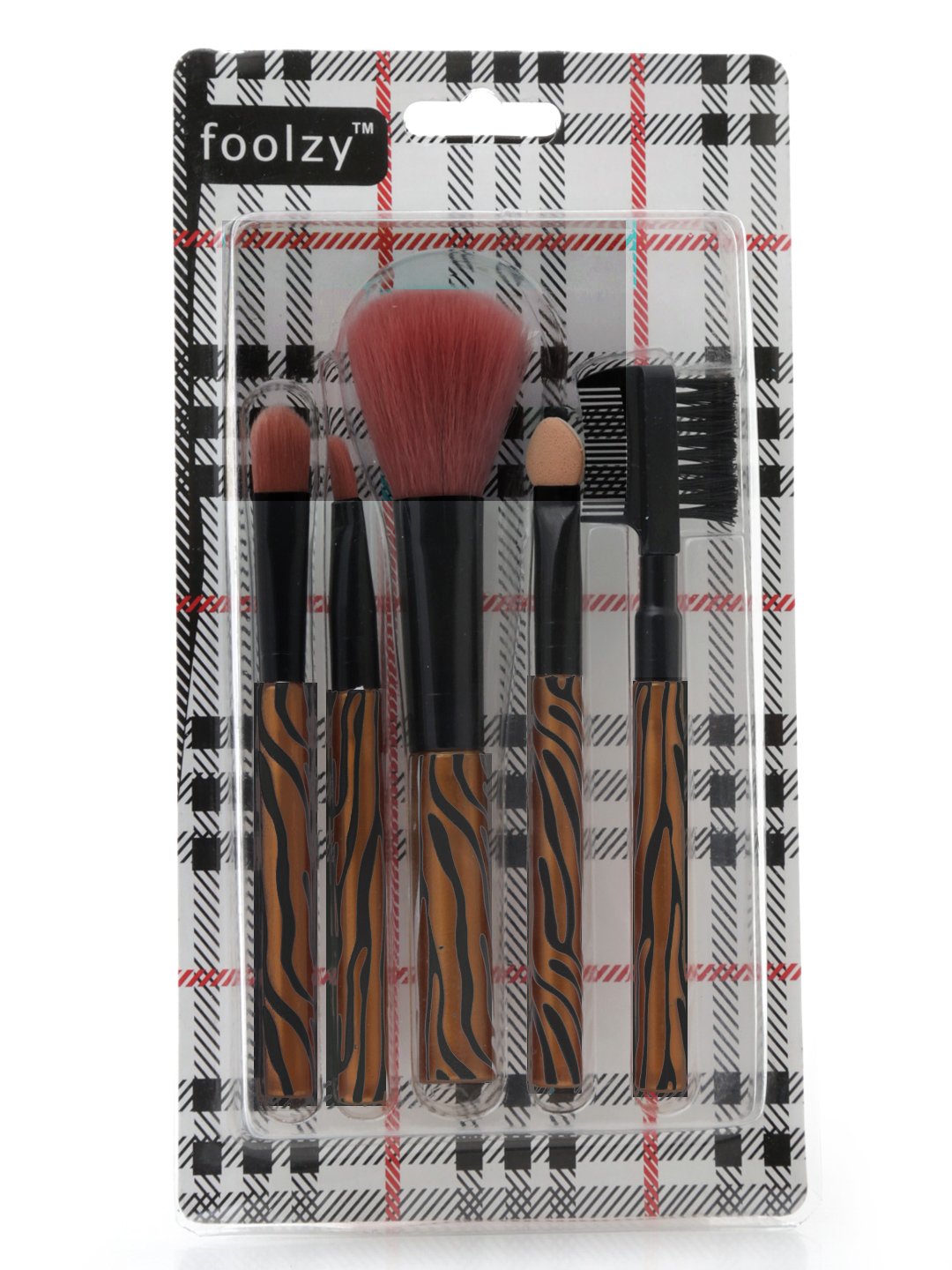 Foolzy BR-9J Makeup Brush Set (5 Pieces)