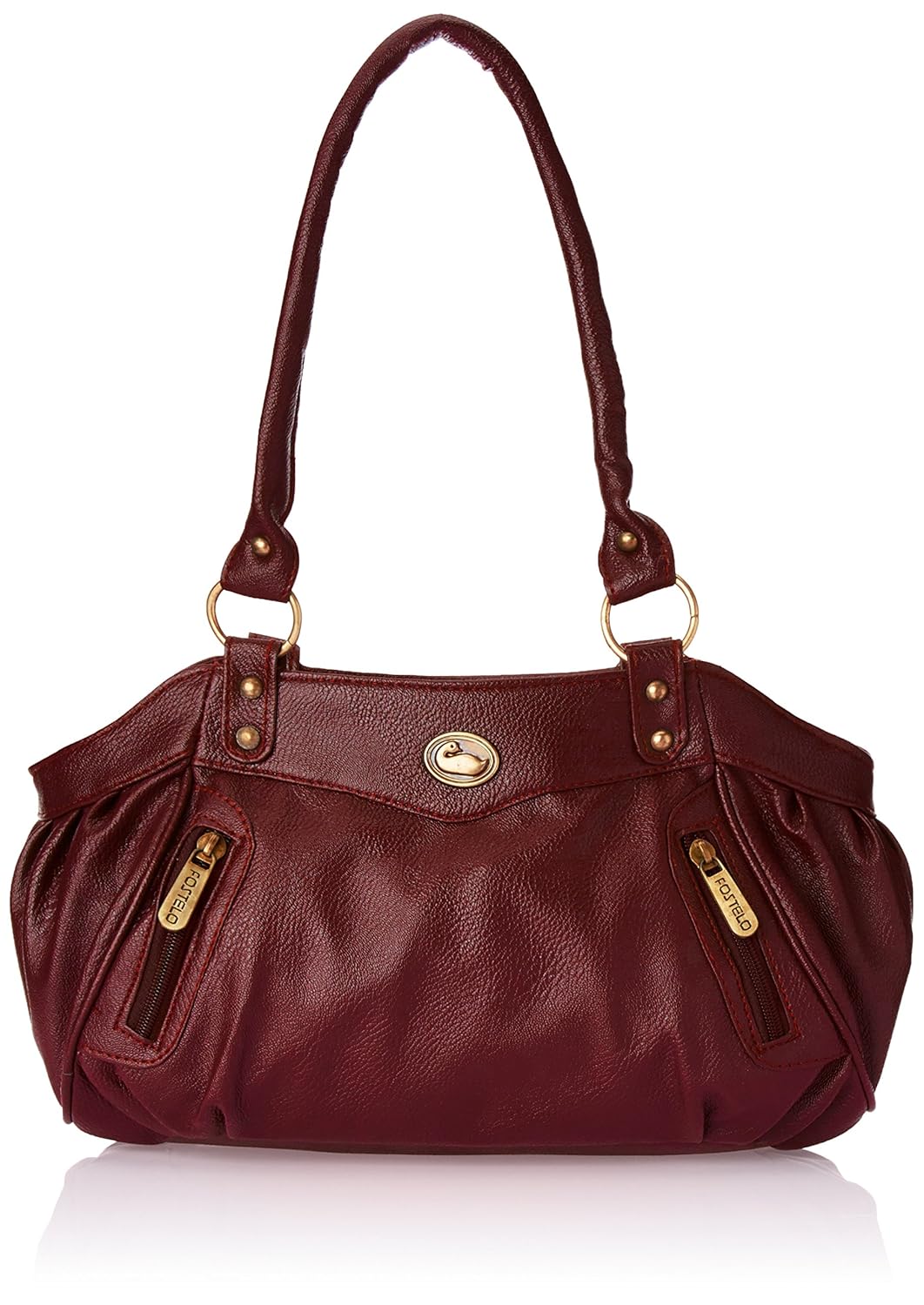 Fostelo Women's Maroon Leather Handbag FSB-101 Rs.424 - Amazon