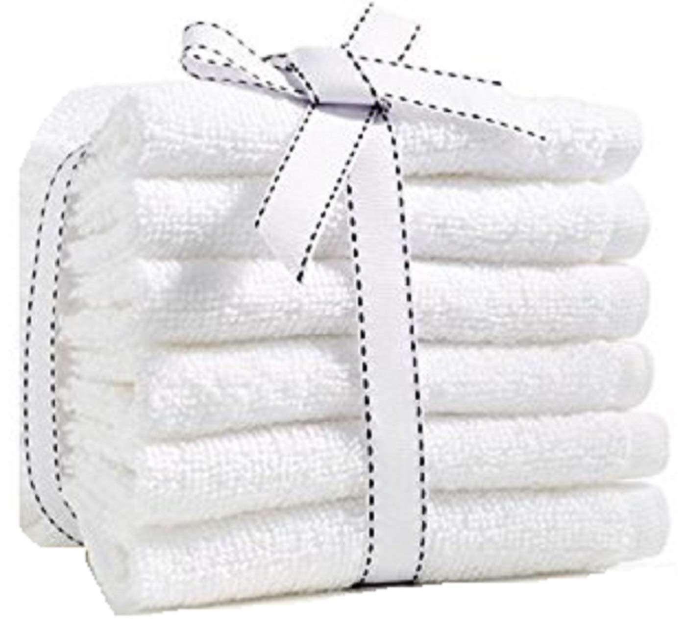 Fresh From Loom 6 Piece 450 GSM Cotton Face Towel Set - White Rs.214 - Amazon
