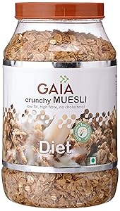 Gaia Muesli Diet Jar, 1K Rs.351 - Amazon