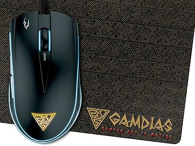Gamdias Zeus E1 Optical Gaming Mouse With 6 Smart Buttons Rs.628 - Amazon