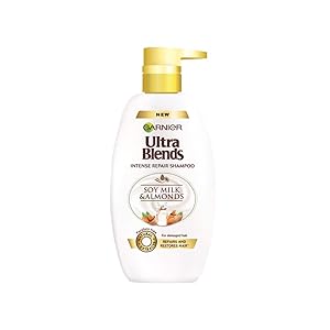 Garnier Ultra Blends Soy Milk and Almonds Shampoo, 340ml Rs.128 - Amazon