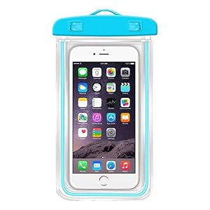 Geeky Waterproof Sealed Transparent Bag with Underwater Pouch Phone Case Rs.99 - Amazon