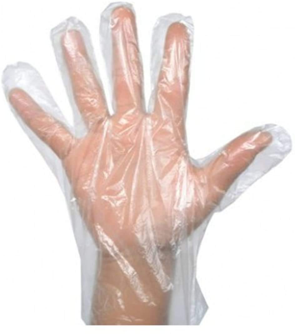 Generic Plastic Gloves Disposable (80pcs) 11"x 12