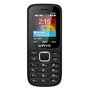 G'Five U220+, Dual SIM Rs.556 - Amazon