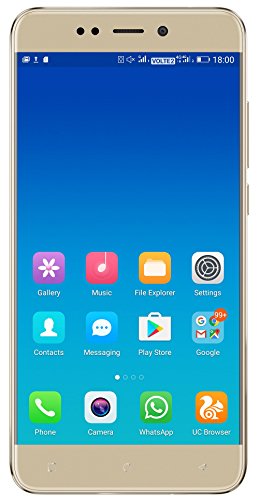 Gionee X1S W1627G (Gold, 16GB) Rs. 8,499 - Amazon