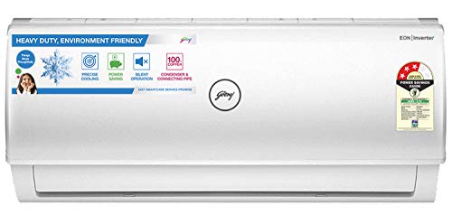Godrej 1 Ton 3 Star Inverter Split AC (Copper AC 1T GIC 12FTC3-WSA Split 3S White)