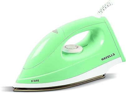 Havells D'zire 1000-Watt Dry Iron (Mint)