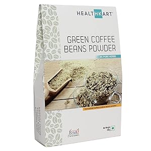 Healthkart 100% Natural Green Coffee Bean Powder For Weight Management