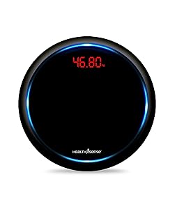 Health Sense PS139 Blue Orbit Digital Body Weight Personal Bathroom Weighing Scale Rs.999