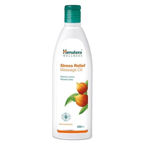 Himalaya Herbals Stress Relief Massage Oil, 200ml Rs.78 - Amazon