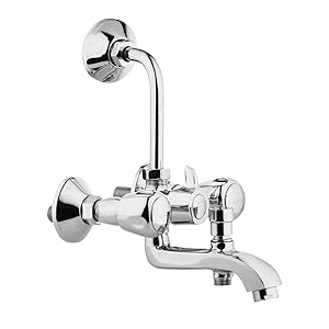 Hindware F100022 Contessa 3-in-1 Wall Mixer with Provision for Over Head and Hand Shower
