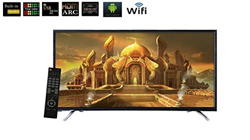 HiTech80 cm (32 inches) HTLE32Smart HD Ready LED TV (Black) WIFI, Miracast 1 GB Ram- 2 Years Warranty
