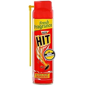 HIT Spray Crawling Insect Killer (400ml, Red)