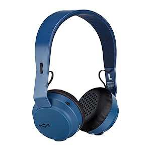 House of Marley Rebel BT Over-Ear Headphones, Black Rs.2499 - Amazon