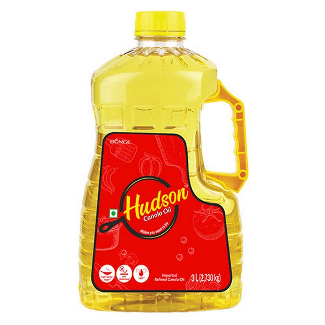 Hudson Canola Oil, 5L Rs.549 - Amazon