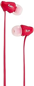 iLuv Peppermint in-Ear Headphones (Red) at Rs.199 - Amazon