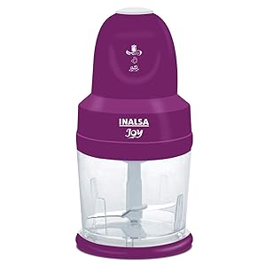 Inalsa Joy 250-Watt Electric Mini Chopper (White and Purple) at Rs.845 - Amazon