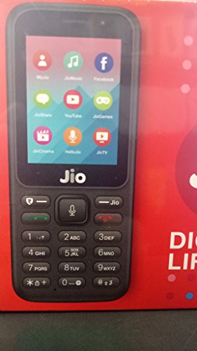 Jio phone Jio Mobile (Digital Life) F90M (Black) Rs.1380 - Amazon