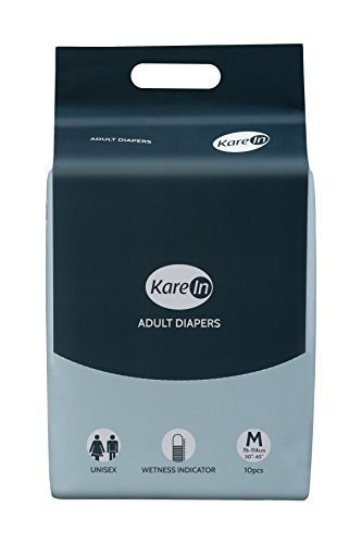 Kare In Adult Diapers Medium 10's Pack to Fit Size 76-114cm  Rs.250 - Amazon
