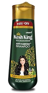 Kesh King Scalp And Hair Medicine Anti Hairfall Shampoo, 340ml