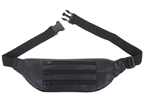 K London Stylish Real Leather Red Waist Bag Elegant Style Rs.249 - Amazon