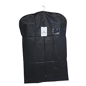 Kuber Industries Non Woven Men's Coat Blazer Cover, Black (KU8927) Rs.149