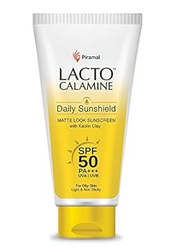 Lacto Calamine Sunshield Matte Look Sunscreen Spf 50 Pa +++, 50g