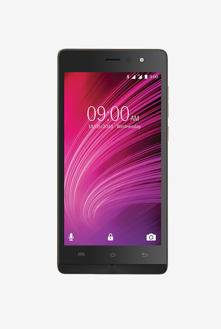 Lava A97 4G Dual Sim 8 GB (Black/Gold) Rs.3999 - TataCliq