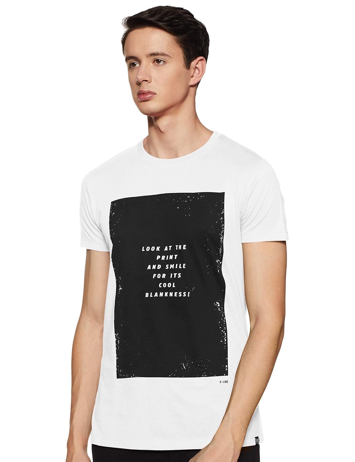 Lee X-Line Men's Solid Slim fit T-Shirt