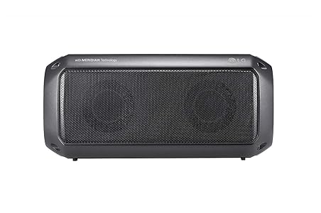 LG XBoom GO PK3 IPX7 Water Resistant Portable Bluetooth Speaker (Black)