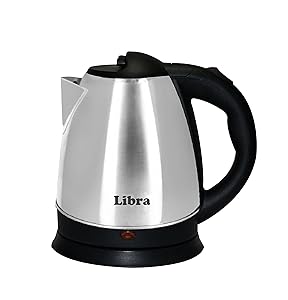 LIBRA 1.5 Litre Cordless Electric Kettle Rs.649 - Amazon
