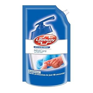 Lifebuoy Mild Care Milk Cream Hand Wash, 750 ml Rs.99 - Amazon