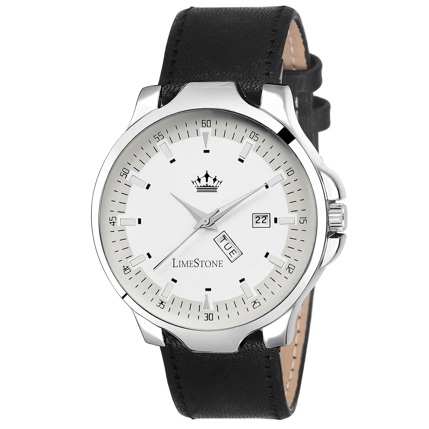 Limestone Analogue White Dial Men's & Boy's Watch - Ls2707 Rs.199 - Amazon