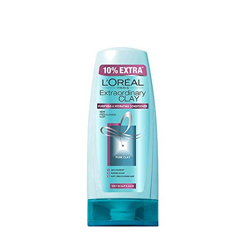 L'Oreal Paris Extraordinary Clay Conditioner, 175ml (With 10% Extra)