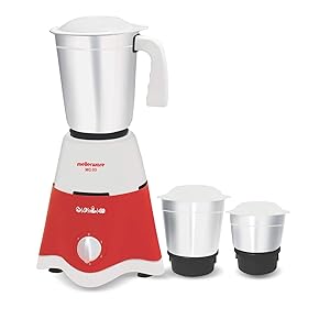 Mellerware MG 03 550-Watt Mixer Grinder with 3 Jars