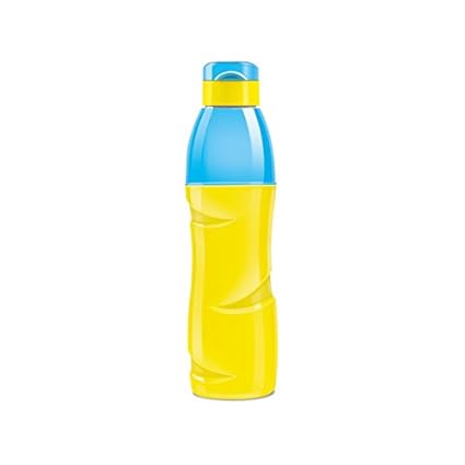 Milton Kool Crony-900 Plastic Kids Water Bottle, 700ml, Yellow