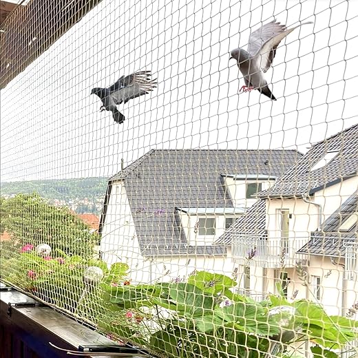 Mr. Right Pigeon Nets for Balconies (10x6 Ft)