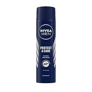 NIVEA MEN Deodorant, Protect and Care, 150ml at Rs.133 - Amazon