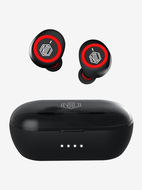Nu Republic Starbuds 4 True Wireless EarPods with Mic (Black/Red)