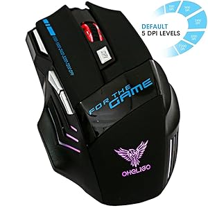 Oheligo 7200 DPI Gaming Mouse Rs.799 - Amazon