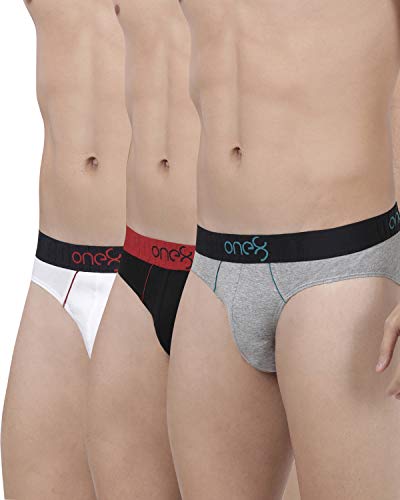 one8 by Virat Kohli Men's Brief (Pack of 3)