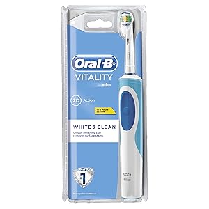 Oral B Vitality White and Clean Electric Rechargeable Toothbrush Rs.1599 - Amazon